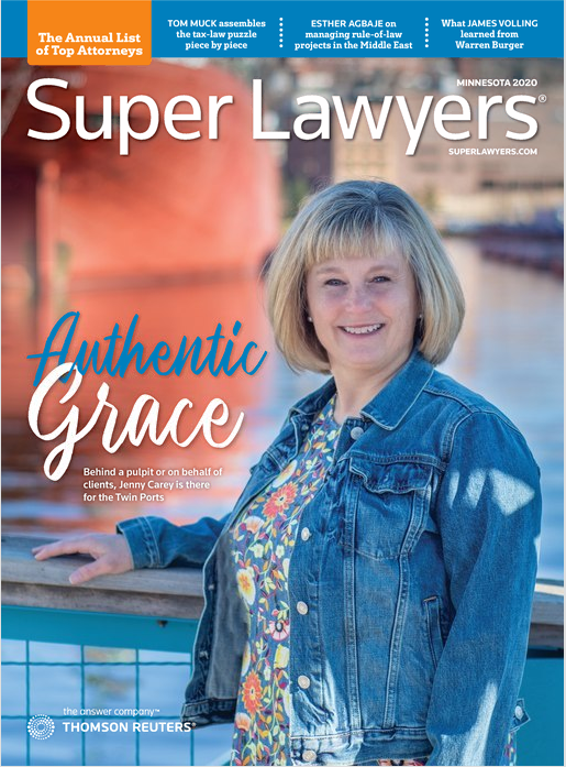 Super Lawyers Cover Jennifer Carey! Hanft Fride