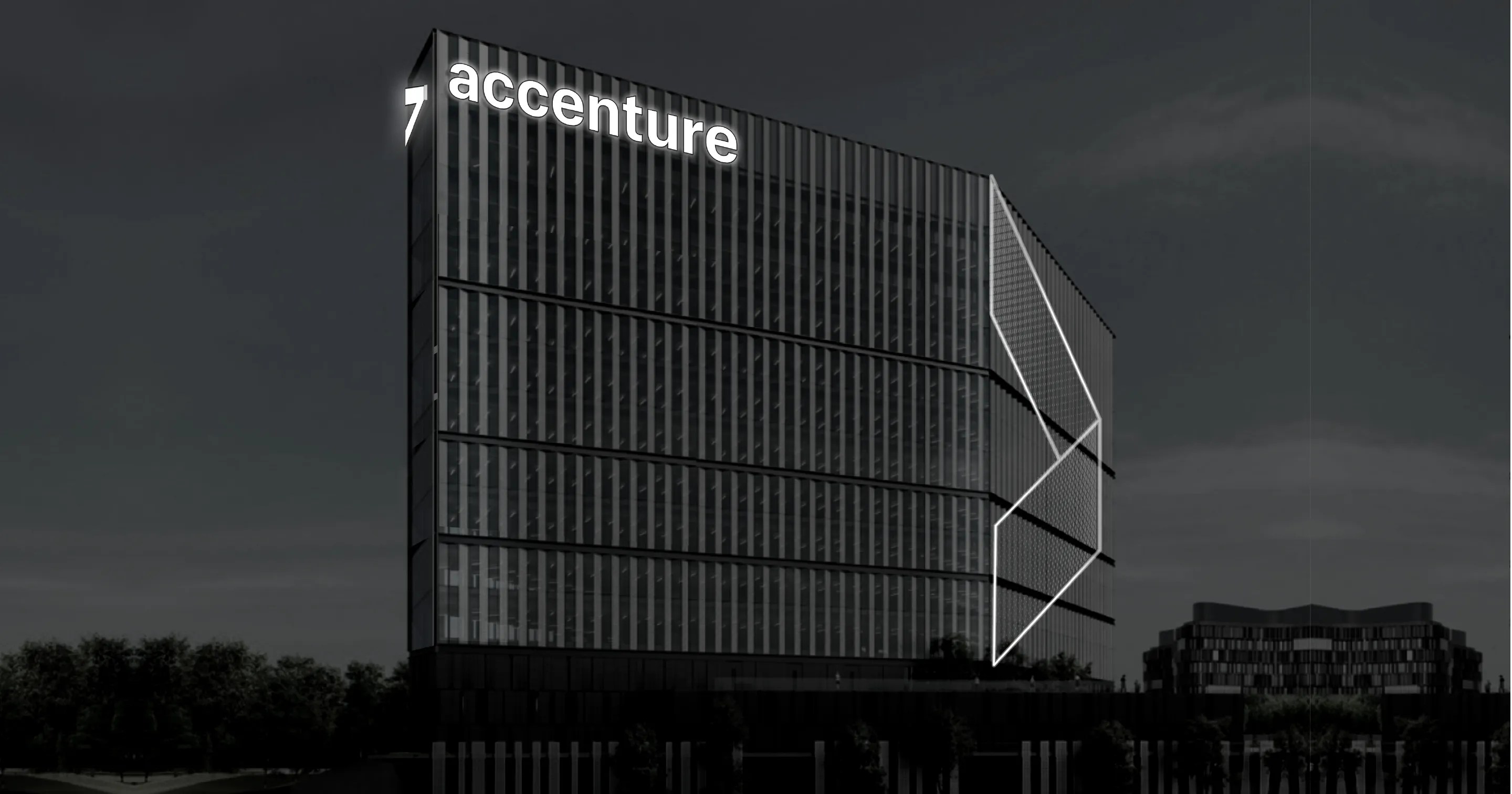 Accenture Iconic twists on Accenture's Headquarters HDG