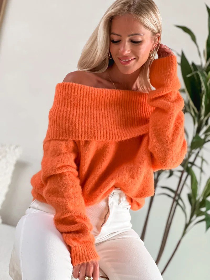 Pull Christine Orange