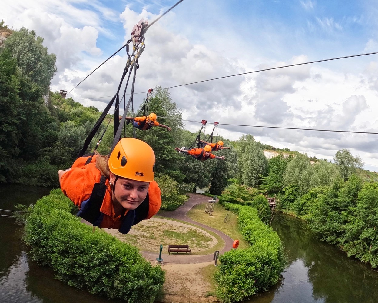 Zipline London England's Longest Zipline Hangloose Bluewater