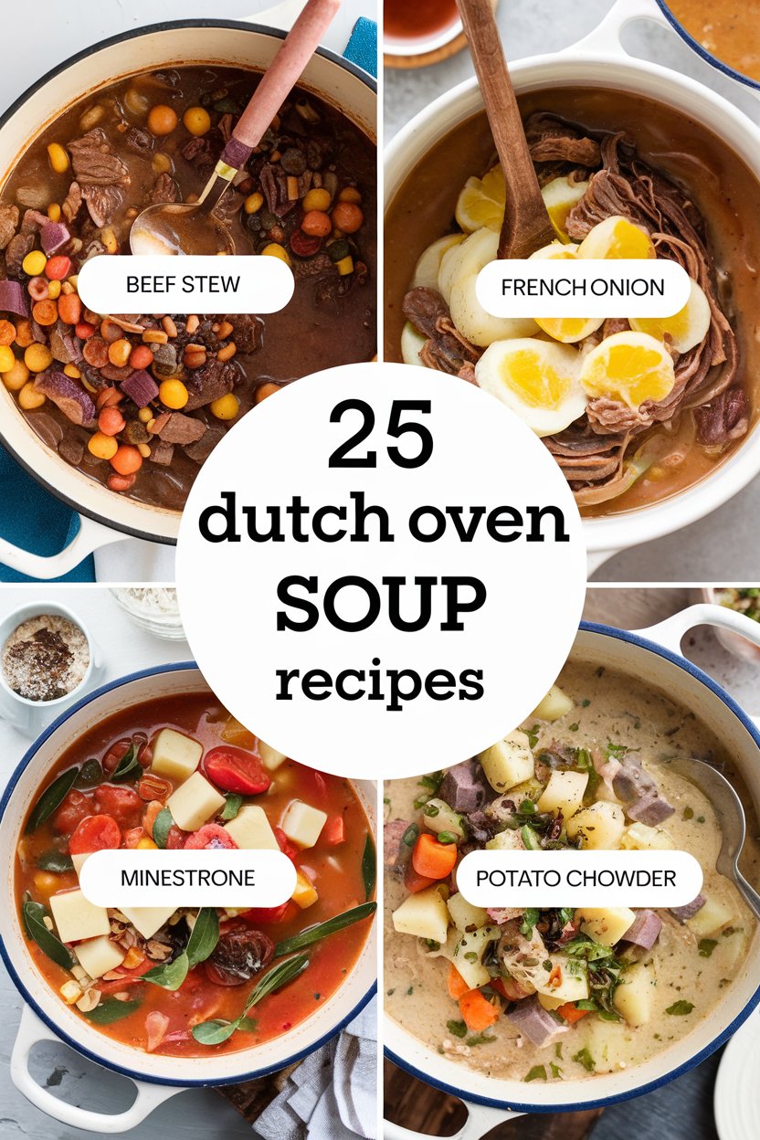 25 Dutch Oven Soup Recipes That Will Make You Crave Cozy Comfort Food
