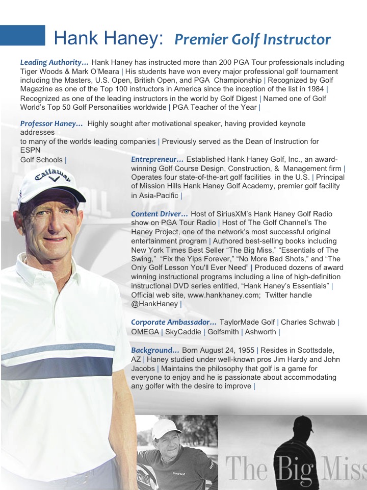 Slide1 Hank HaneyHank Haney