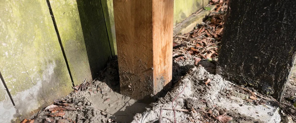 Replacing Fence Posts HowTo Guide Hankins Decks LLC