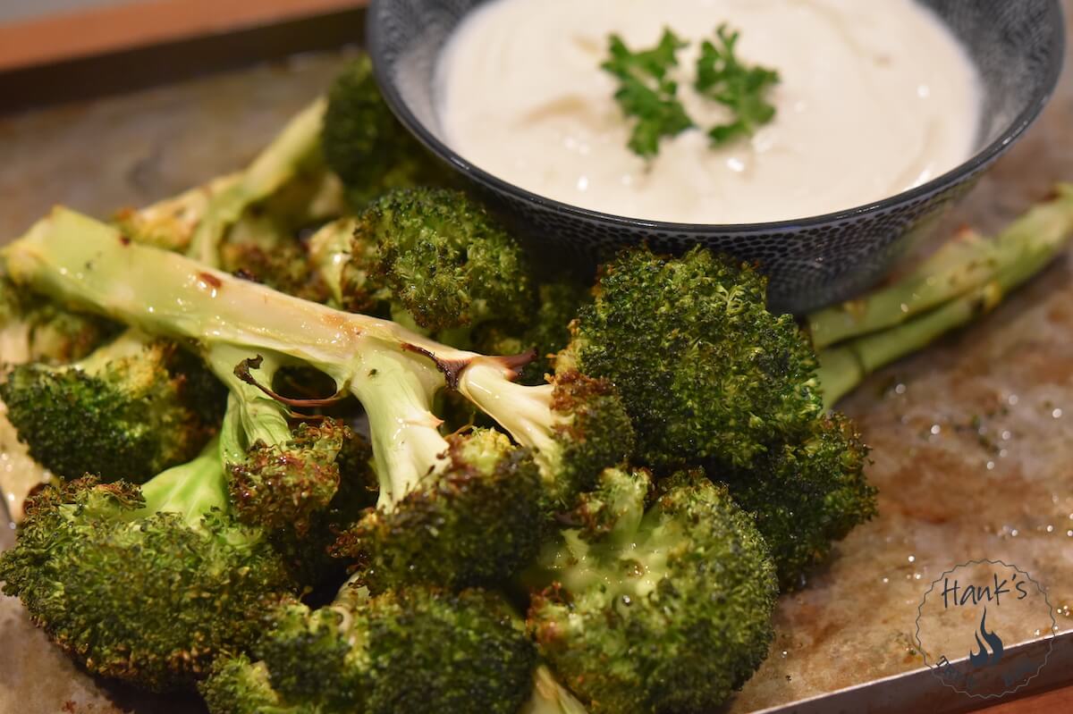 Grilled Broccoli Hanks True BBQ™