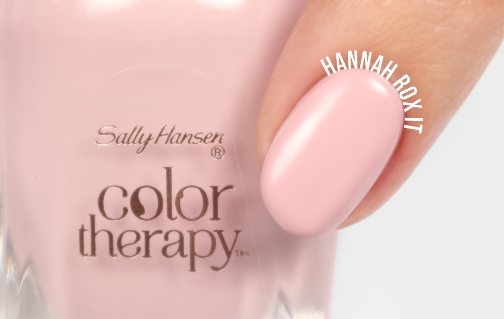 Sally Hansen Color Therapy Floral Review & Swatches Hannah Rox It
