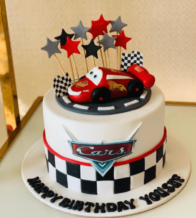 Cars Themed Cake Hannah Bakes