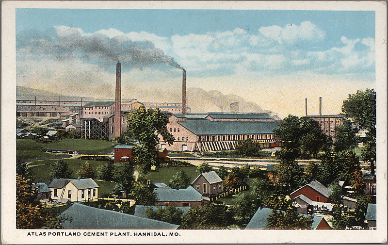 Postcard of Atlas Portland Cement Company