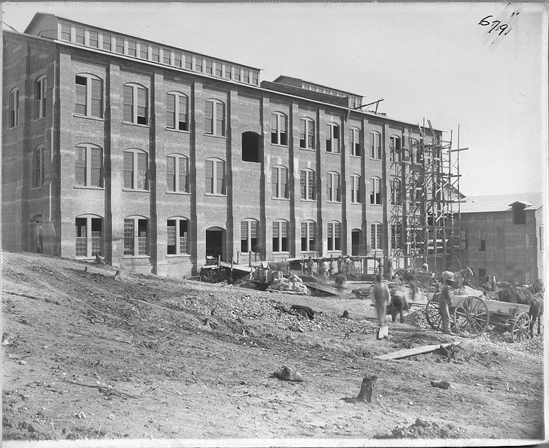 Exterior of Rock and Coal Mill, Plant 5