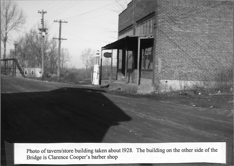 Two Businesses in Downtown Ilasco, Missouri