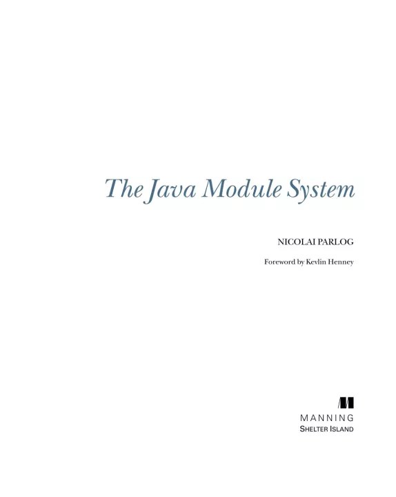 The Java Module System