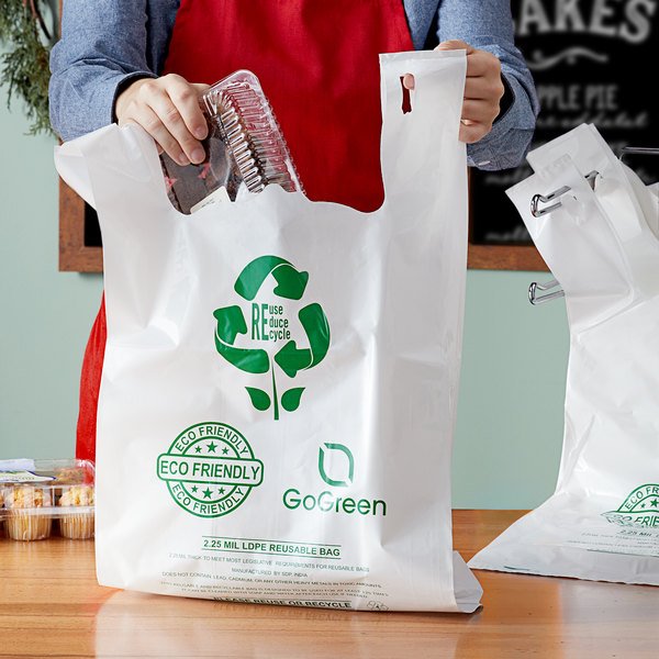 Plastic Bags Better for enviroment than other packaging materials