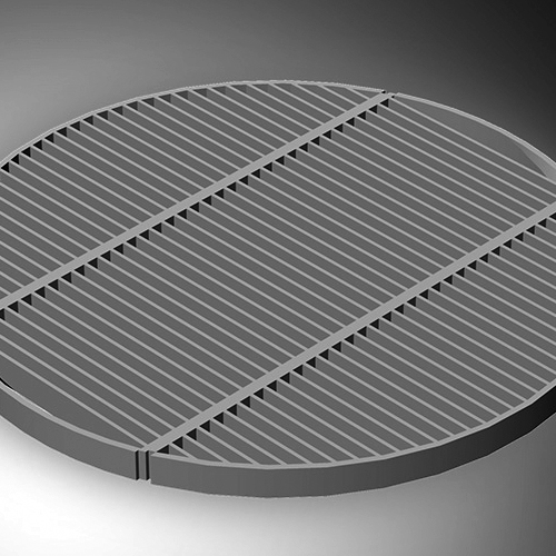 Bed limiters for optimised mass & heat transfer processes