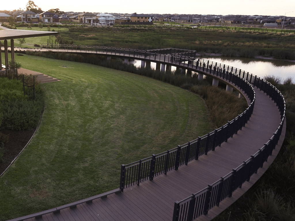 Wynnstay Wetlands Hartleigh Estate Clyde Hansen Partnership