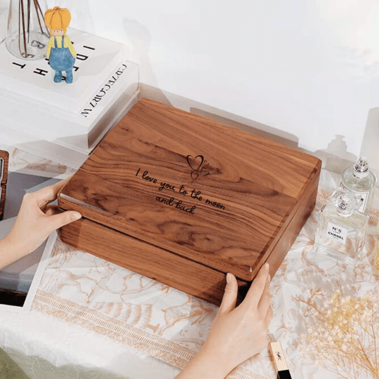Custom Engraving on Jewelry Boxes Hansimon