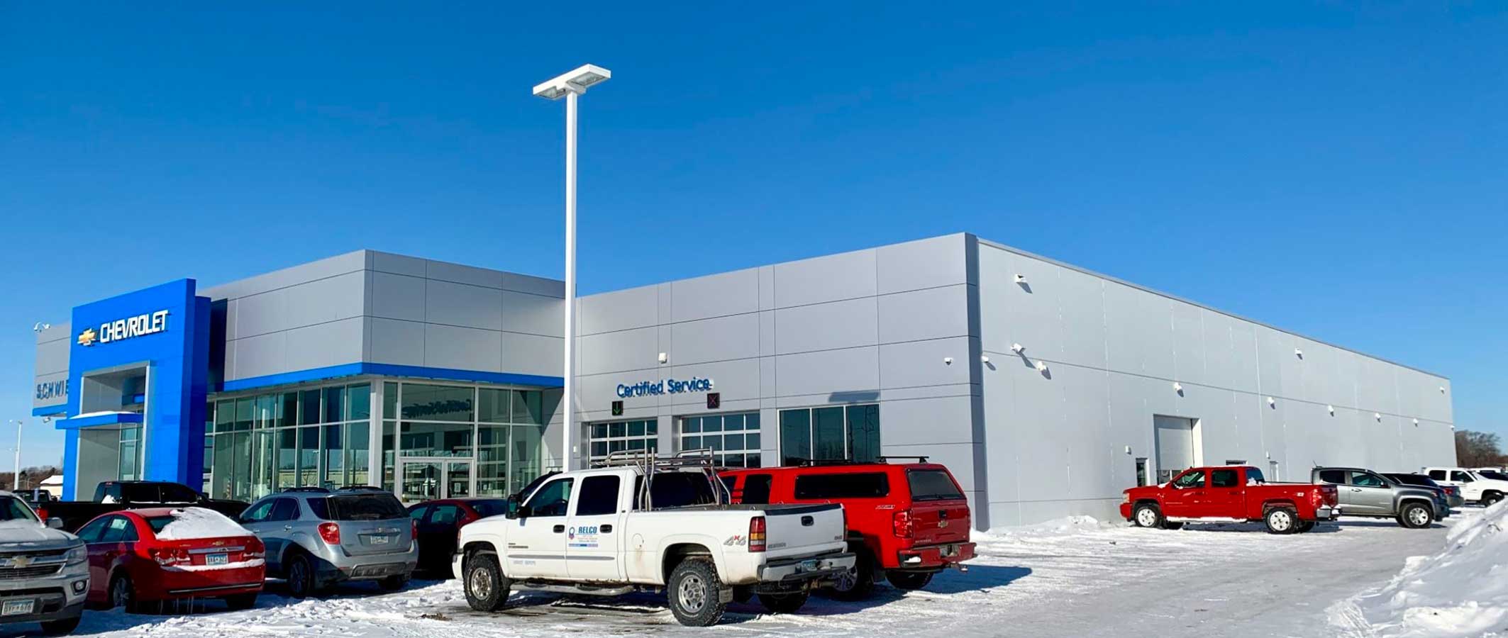 Precast Wall Panels for Car Dealerships Hanson Silo Company