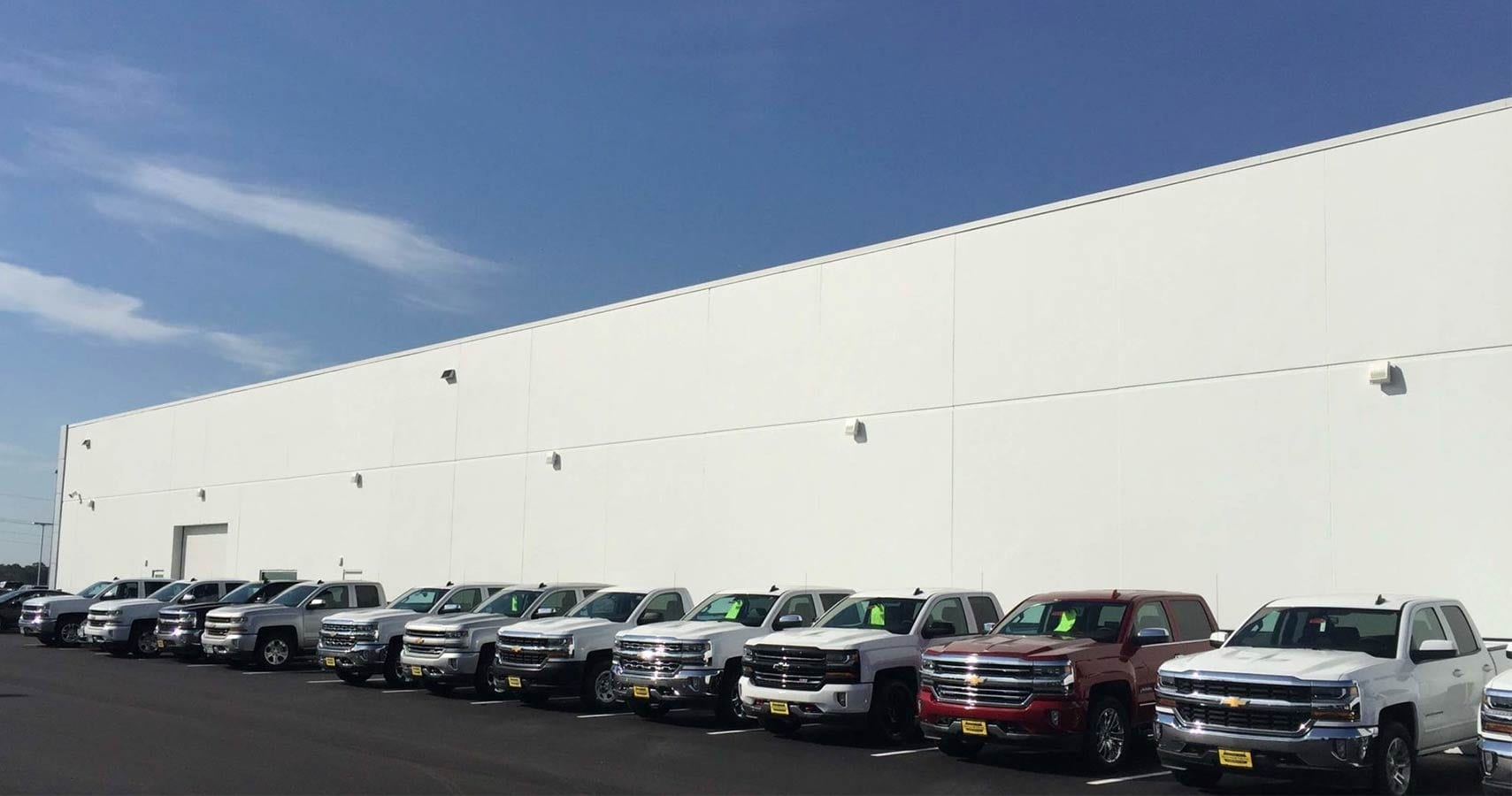 Precast Wall Panels for Car Dealerships Hanson Silo Company