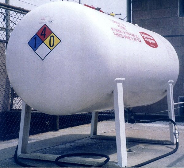 Propane Dispenser Tanks 250 Psig ASME Hanson Tank
