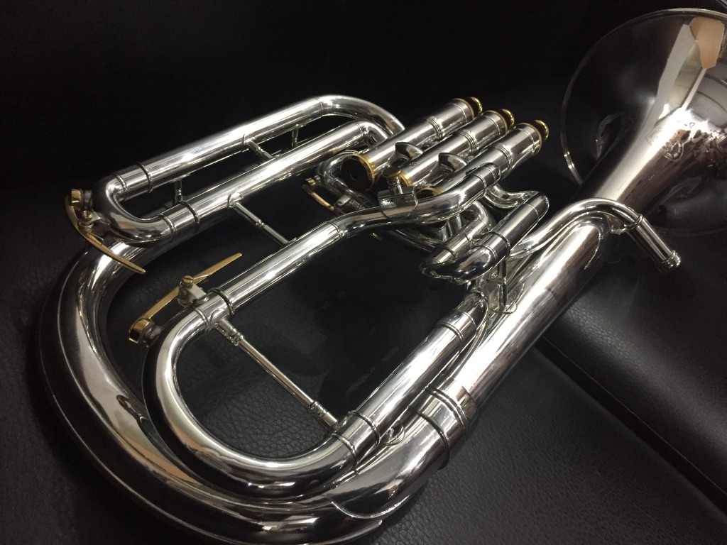 Besson Sovereign Tenor Horn Round Stamp Model 4 Hanson Music & Arts