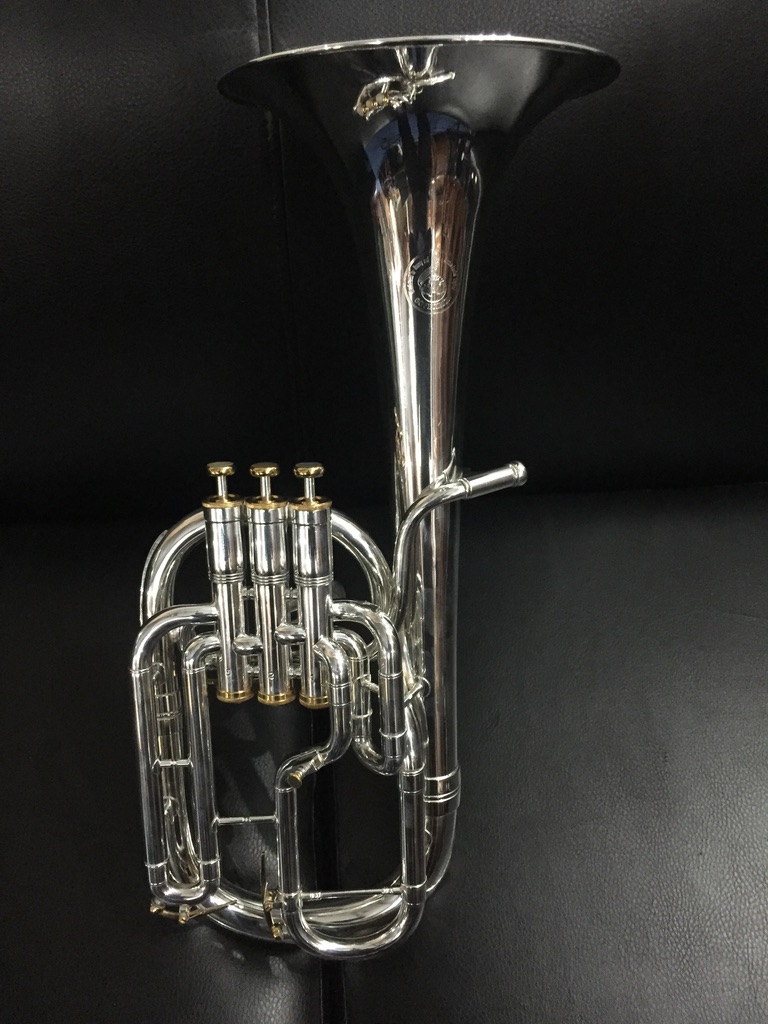Besson Sovereign Tenor Horn Round Stamp Model 5 Hanson Musical