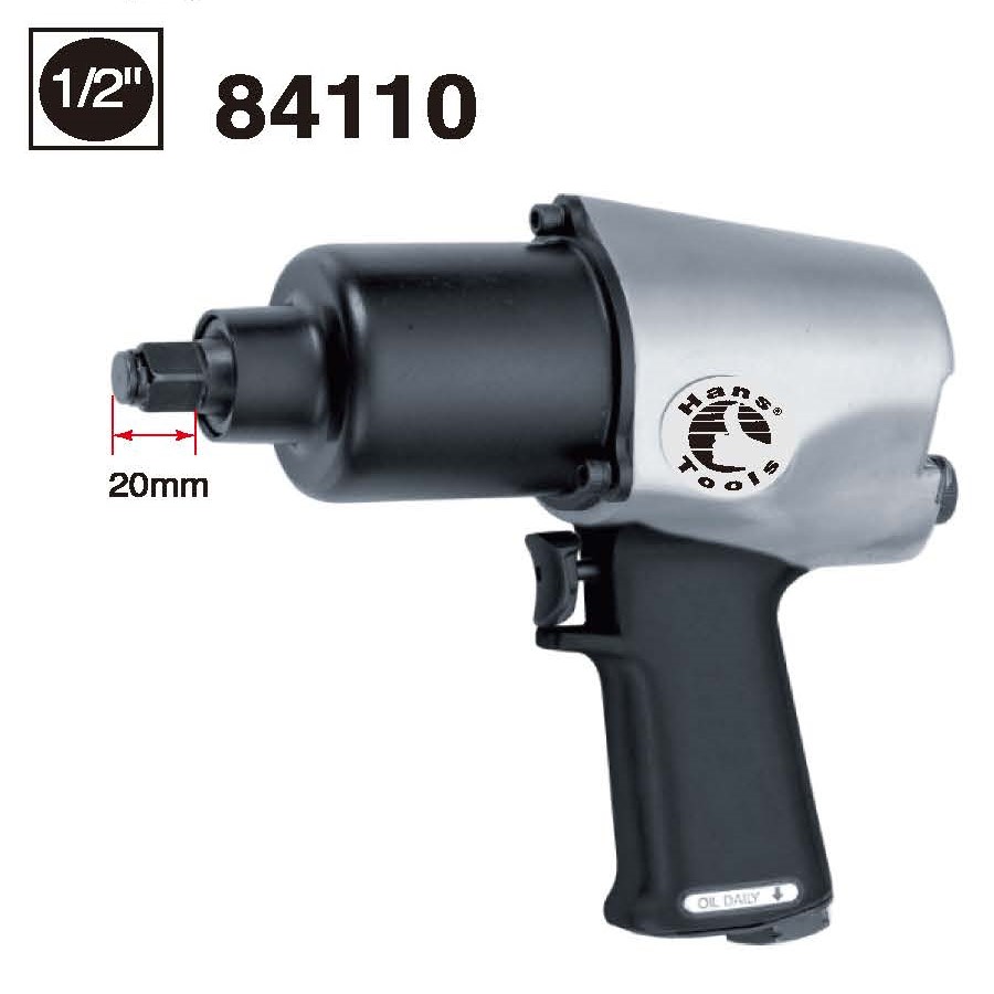 TTF40U/A Air Impact Wrench Combo Set 40 Pcs 3/8", 1/2" Drive Hans