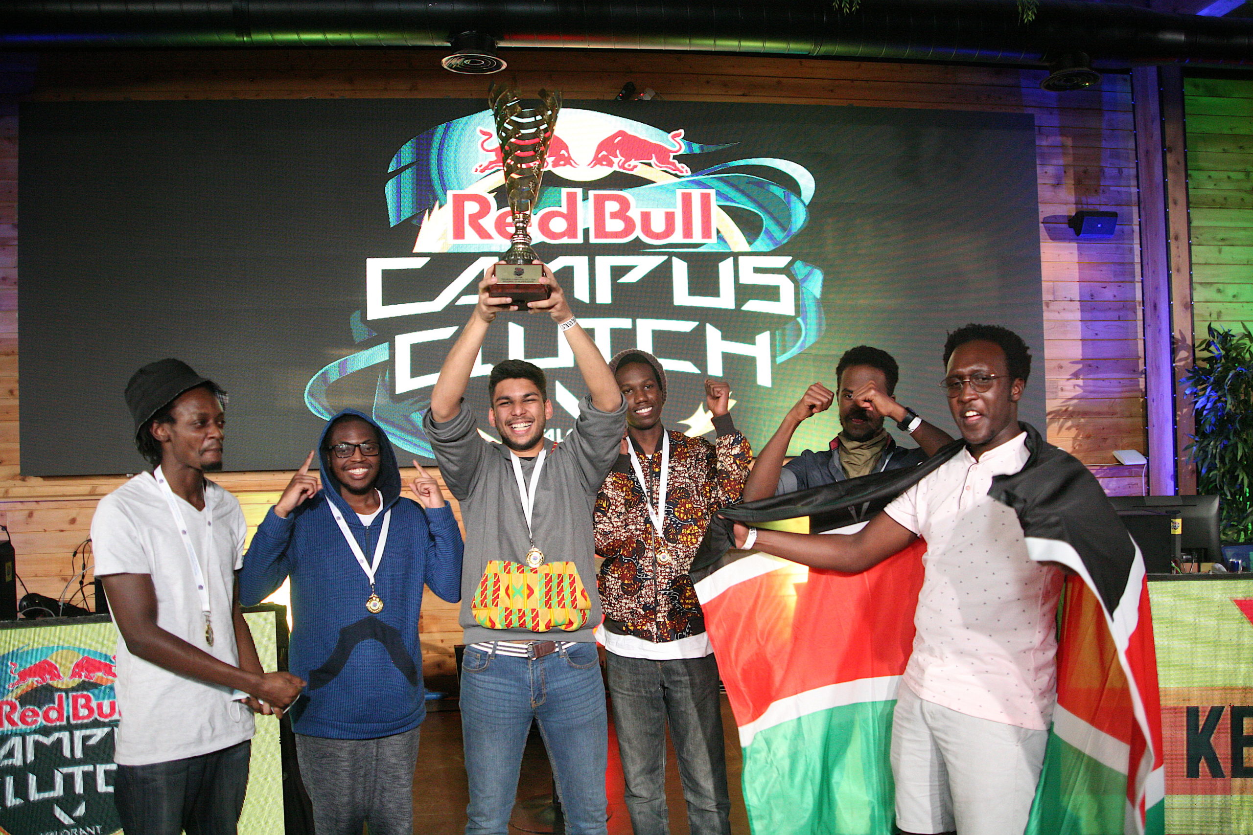 StepBro team wins the Red Bull Campus esports competition in Kenya
