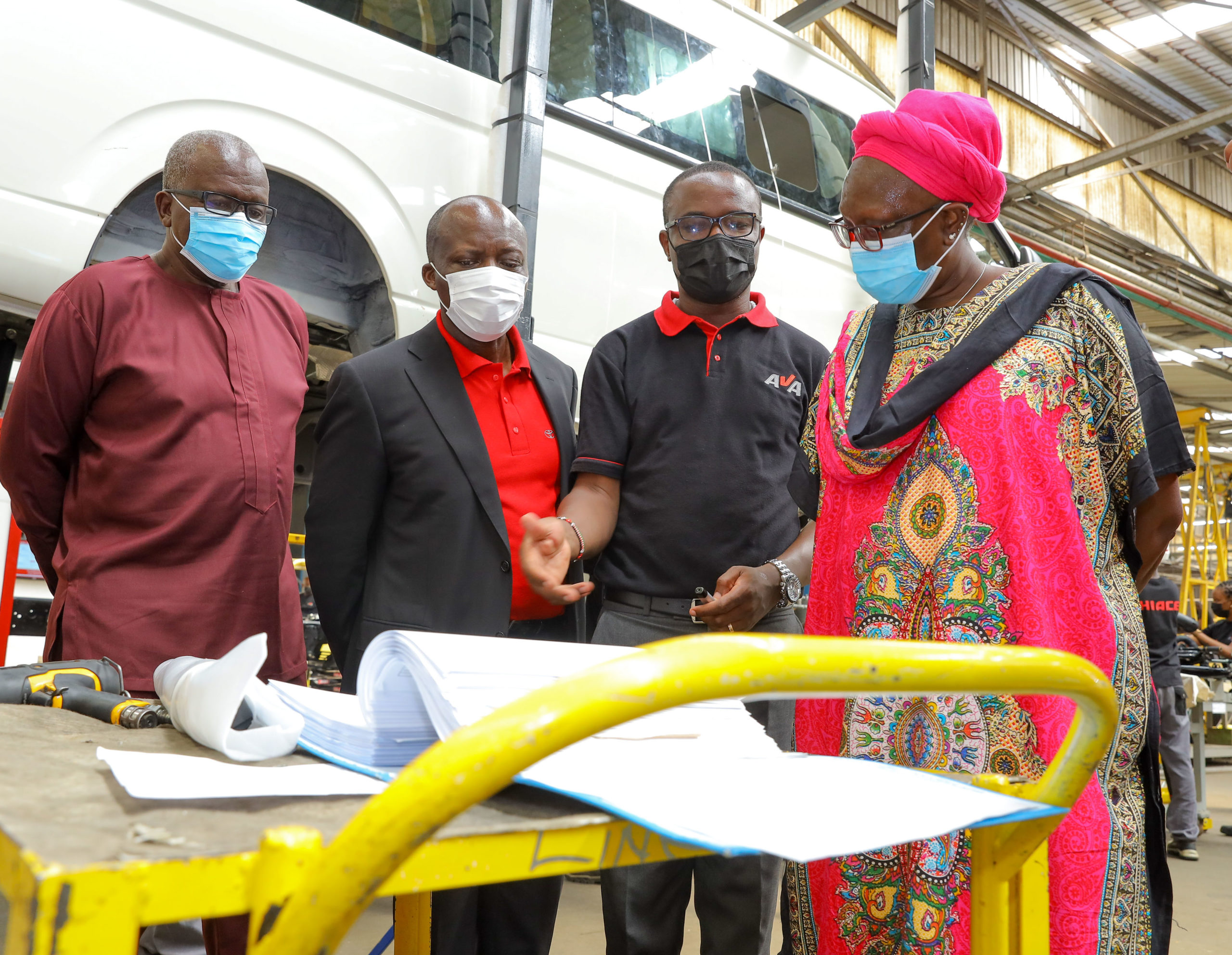 Toyota opens new Hiace Assembly line at AVA Mombasa HapaKenya