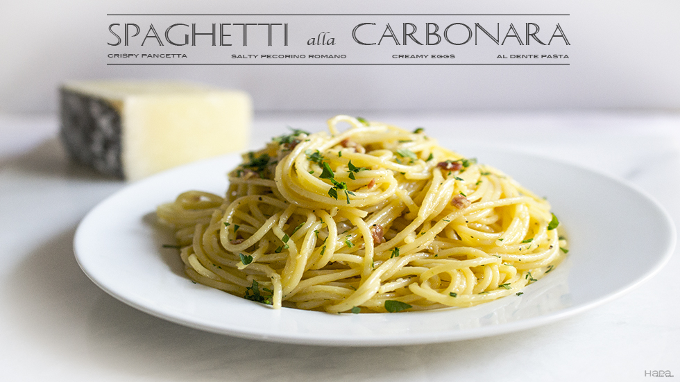 Spaghetti alla Carbonara