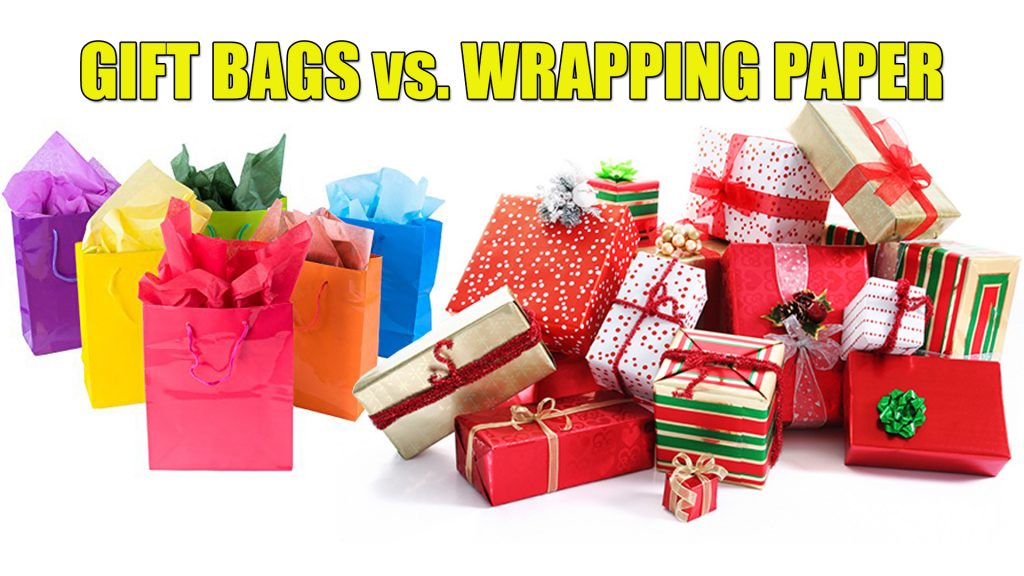 Gift Bags vs. Wrapping Paper HaphazardStuff