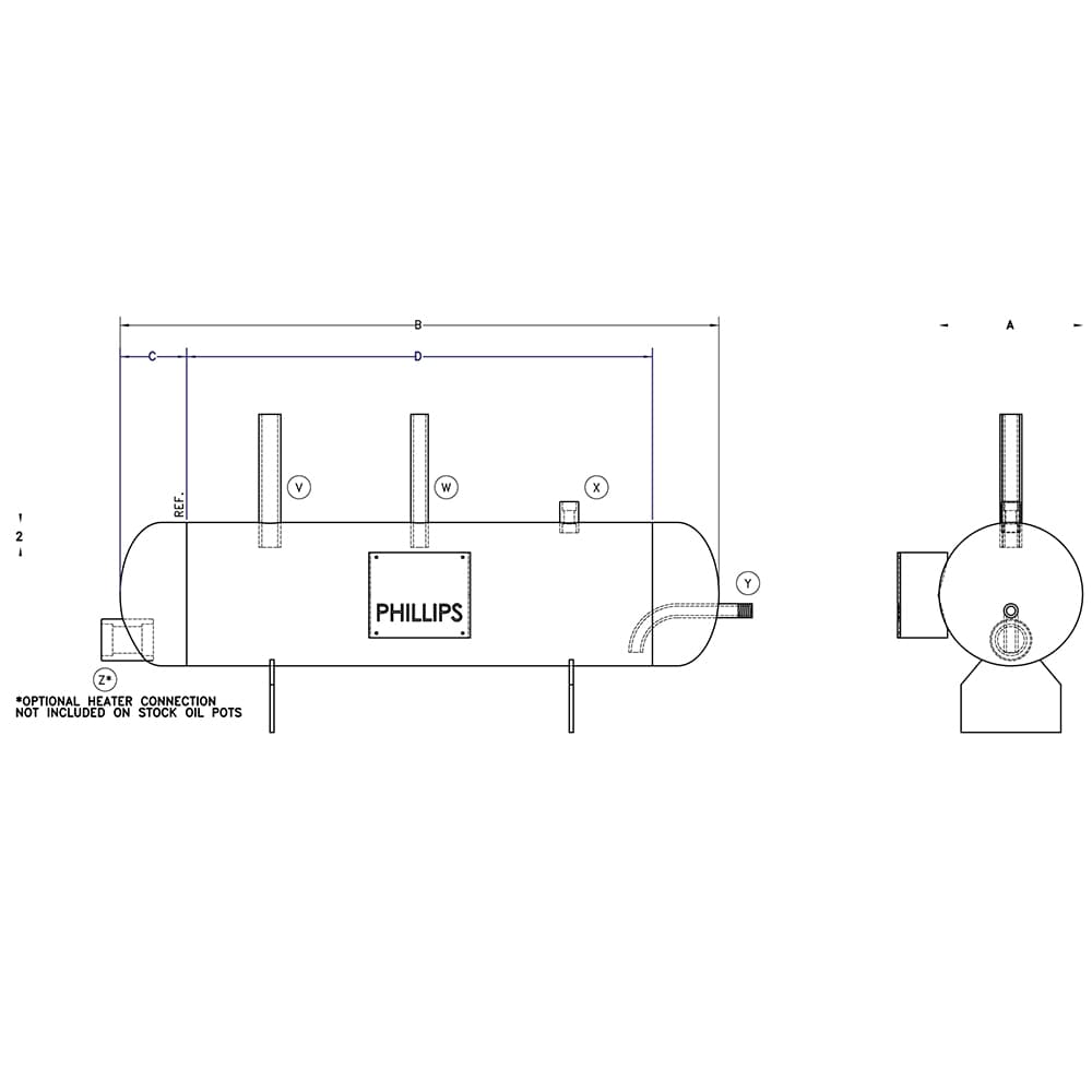 Oil Pots Phillips Refrigeration