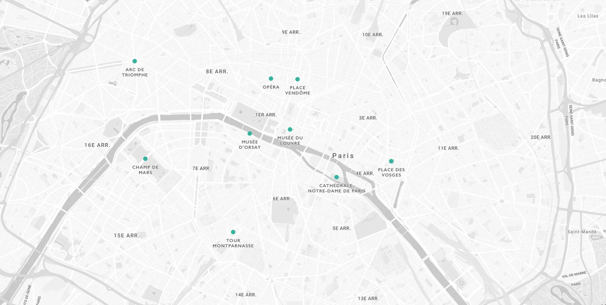 9 Aubriot Street Paris Map 9 Aubriot Street Paris Map Map