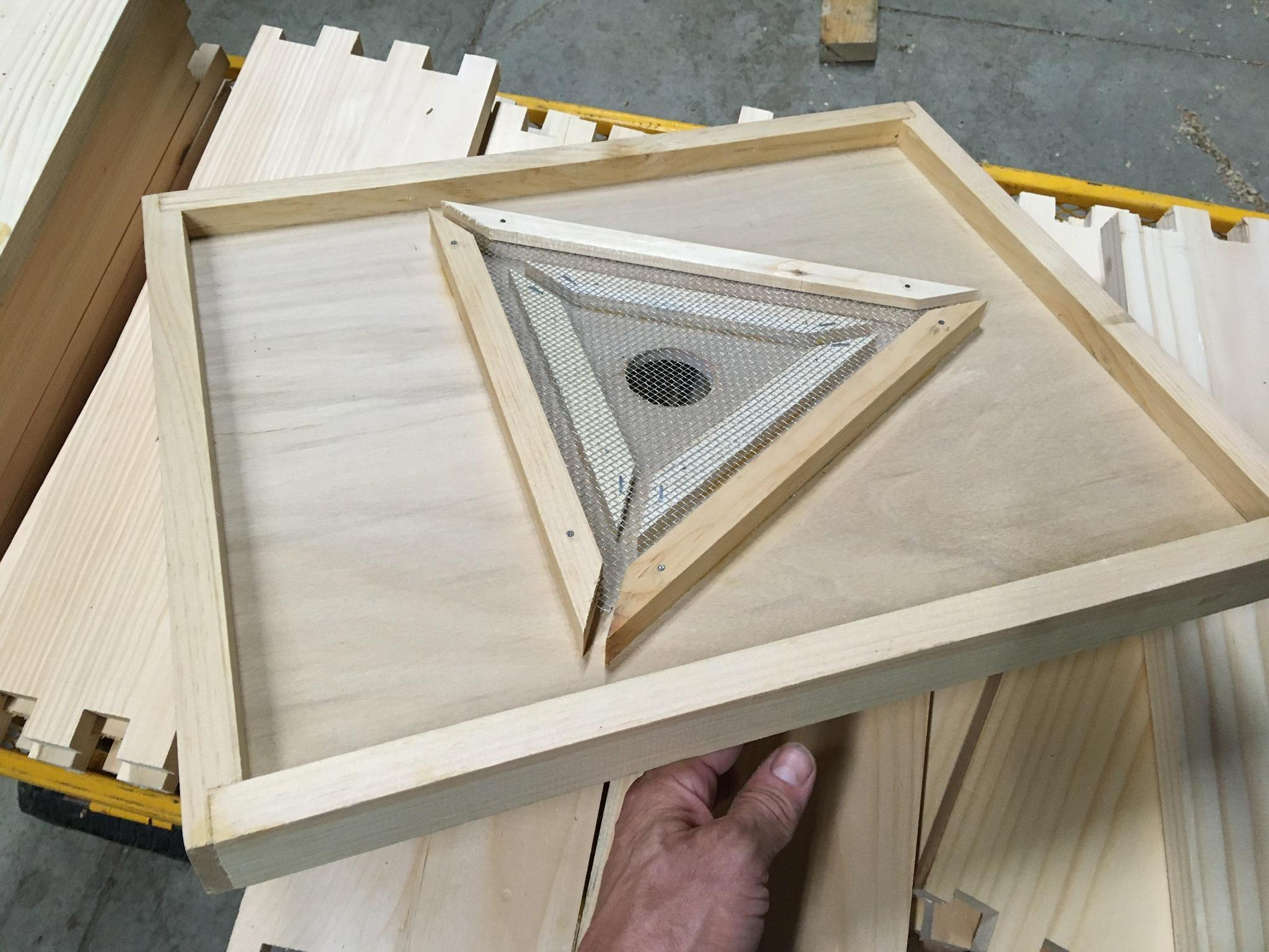 Triangle Bee Escape 10 Frame HappBee Acres Bee Supply