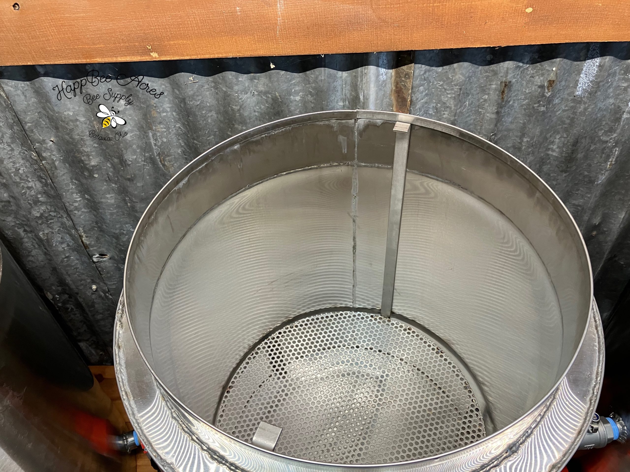 Thorne Mfg 25 Gallon Bottling/ Wax Tank HappBee Acres Bee Supply