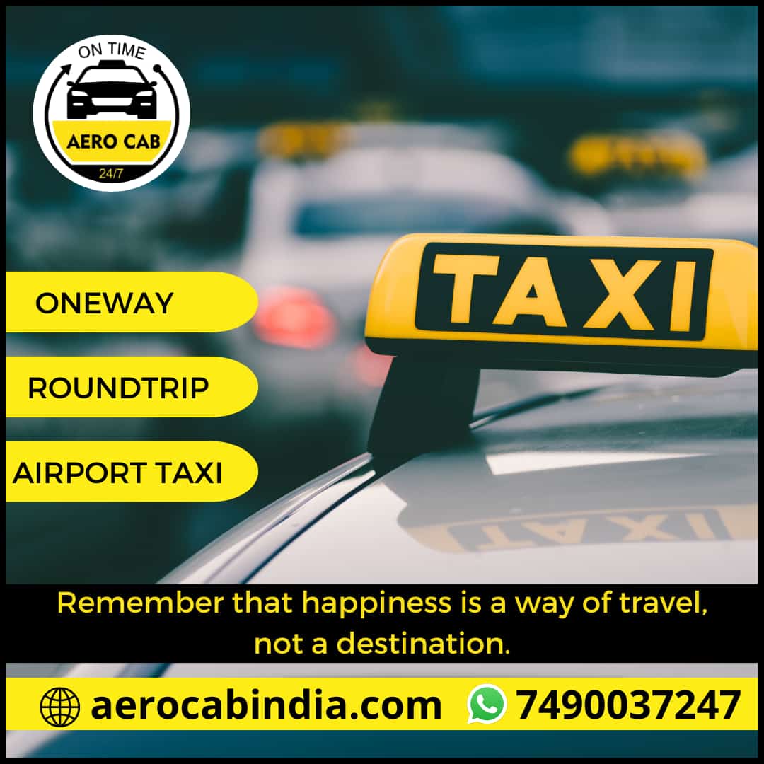 One Way Cab Booking with AeroCab Revolutionizing Road Travel in India.