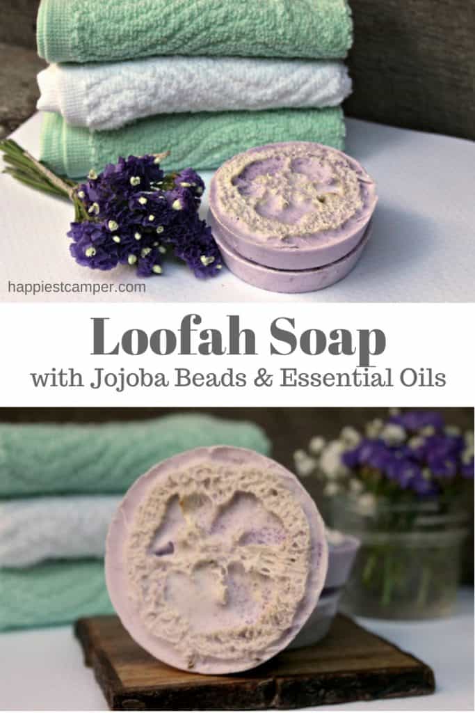 Loofah Soap with Jojoba Beads & Essential Oils