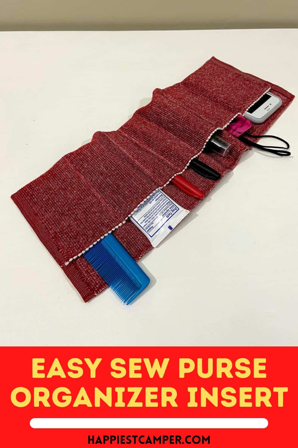 How To Make A Purse Organizer Insert