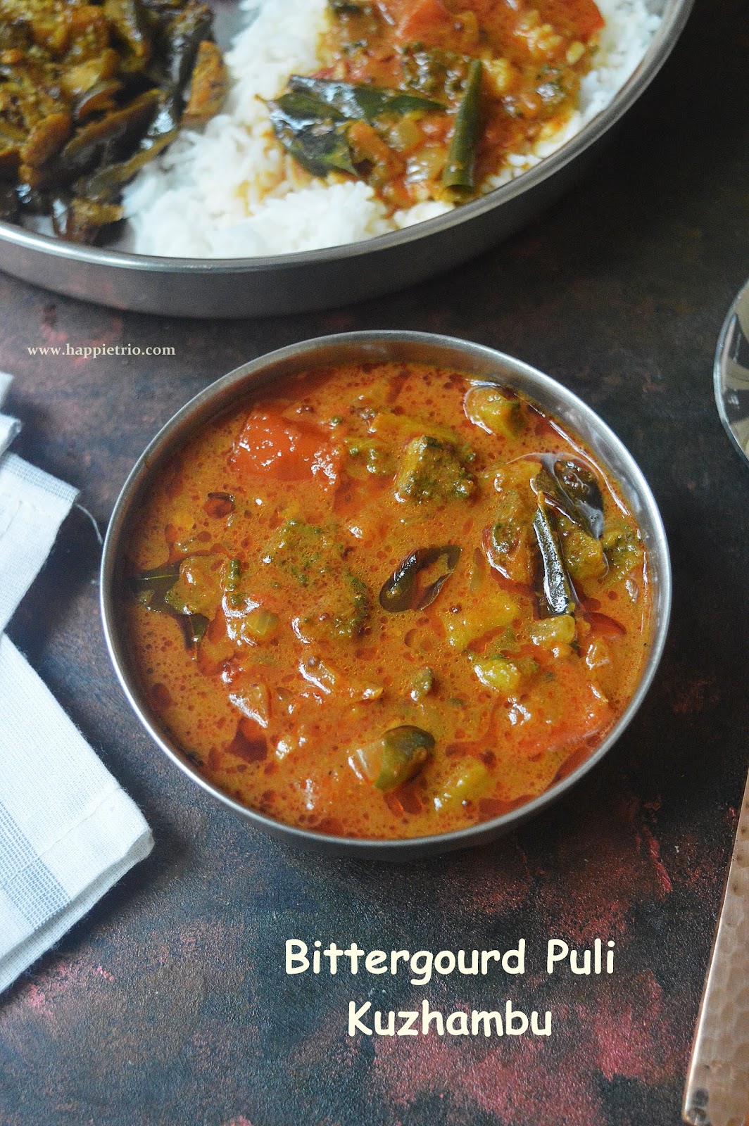 Bittergourd Puli Kulambu Cook with Sharmila