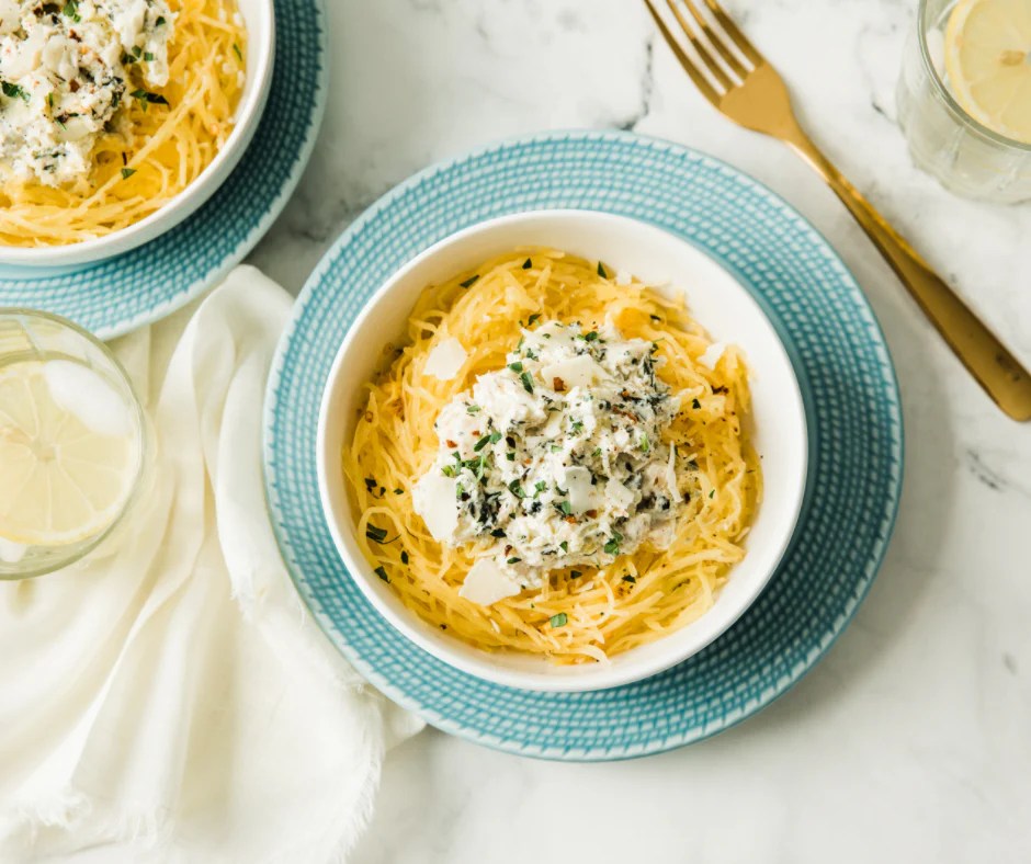 Keto ‘Fettuccine’ Alfredo Happi Foodi