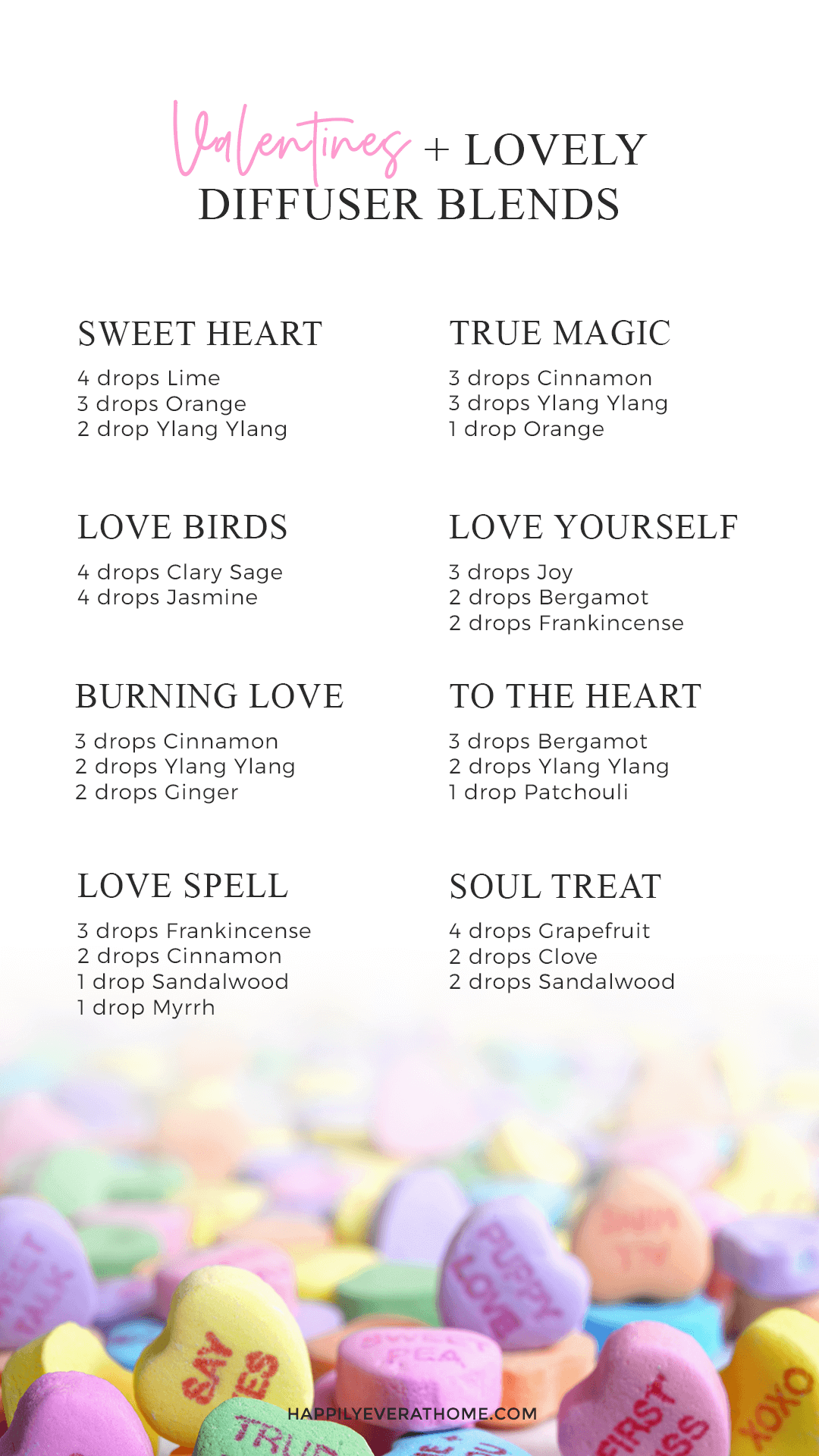 8 Easy Valentine's Day Diffuser Blends