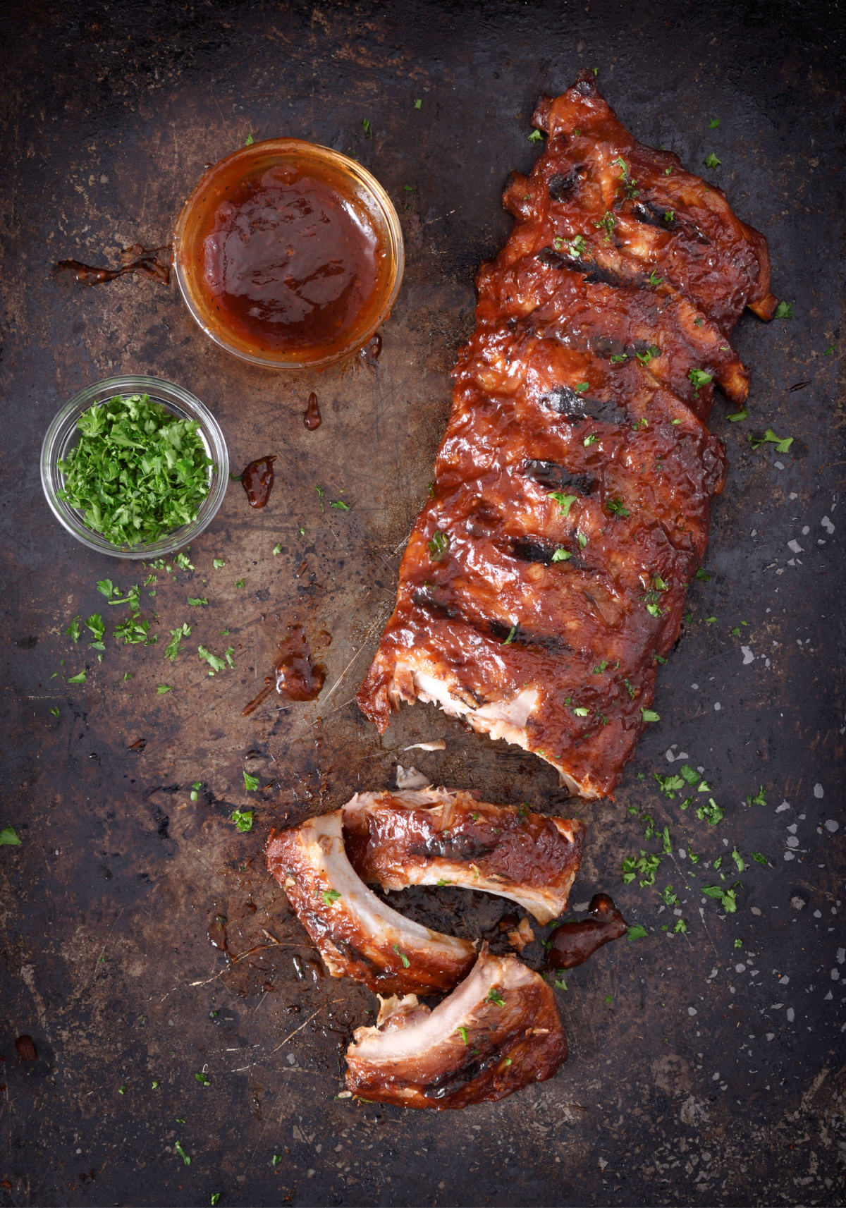 Fingerlicking Tender St. Louis BBQ Ribs Happily Unprocessed