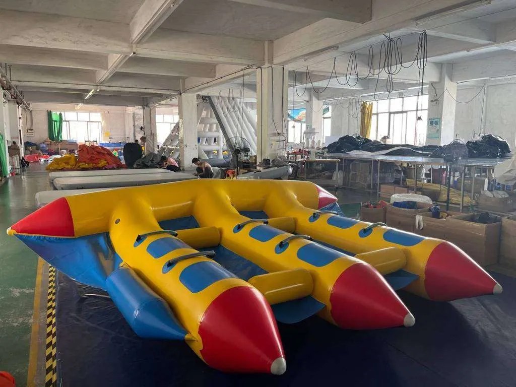 6 Seats Most Popular Tube Boat Inflatable Flying Fish For Yacht Games