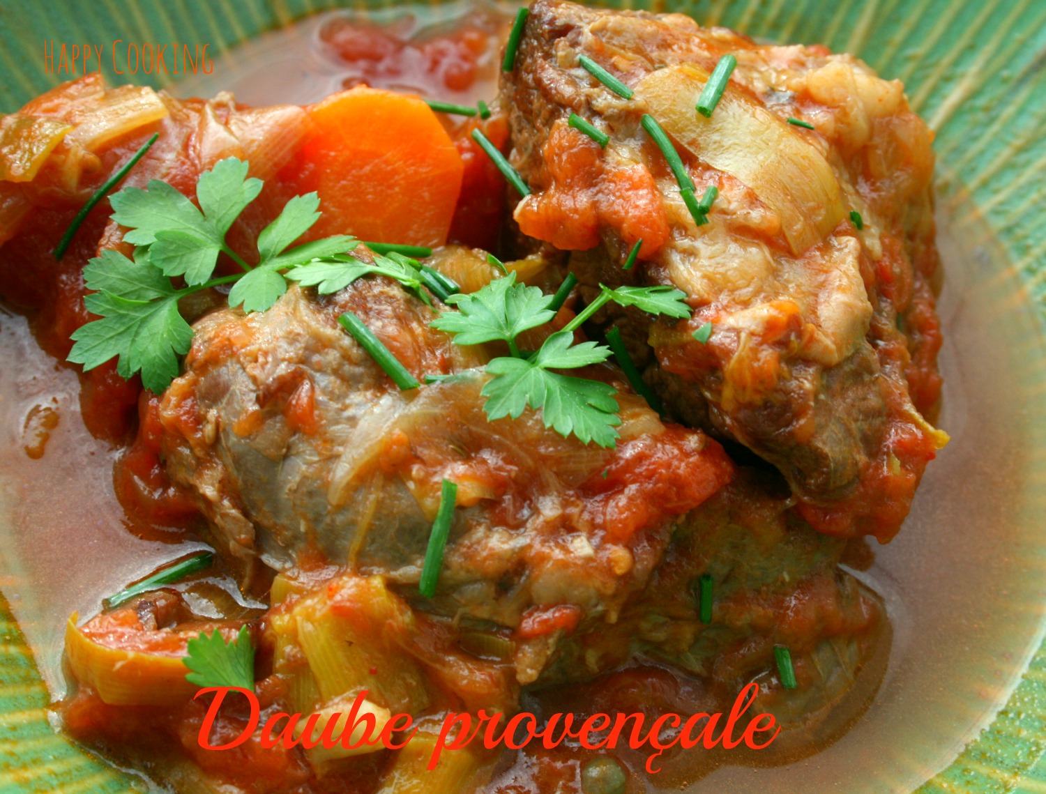 daube de boeuf à la provençale