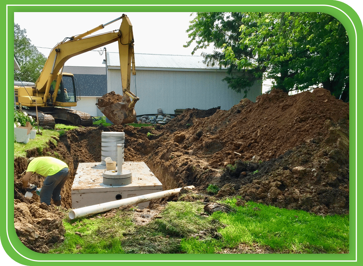 Septic Tank Installation Muncie, IN Happy & Clean