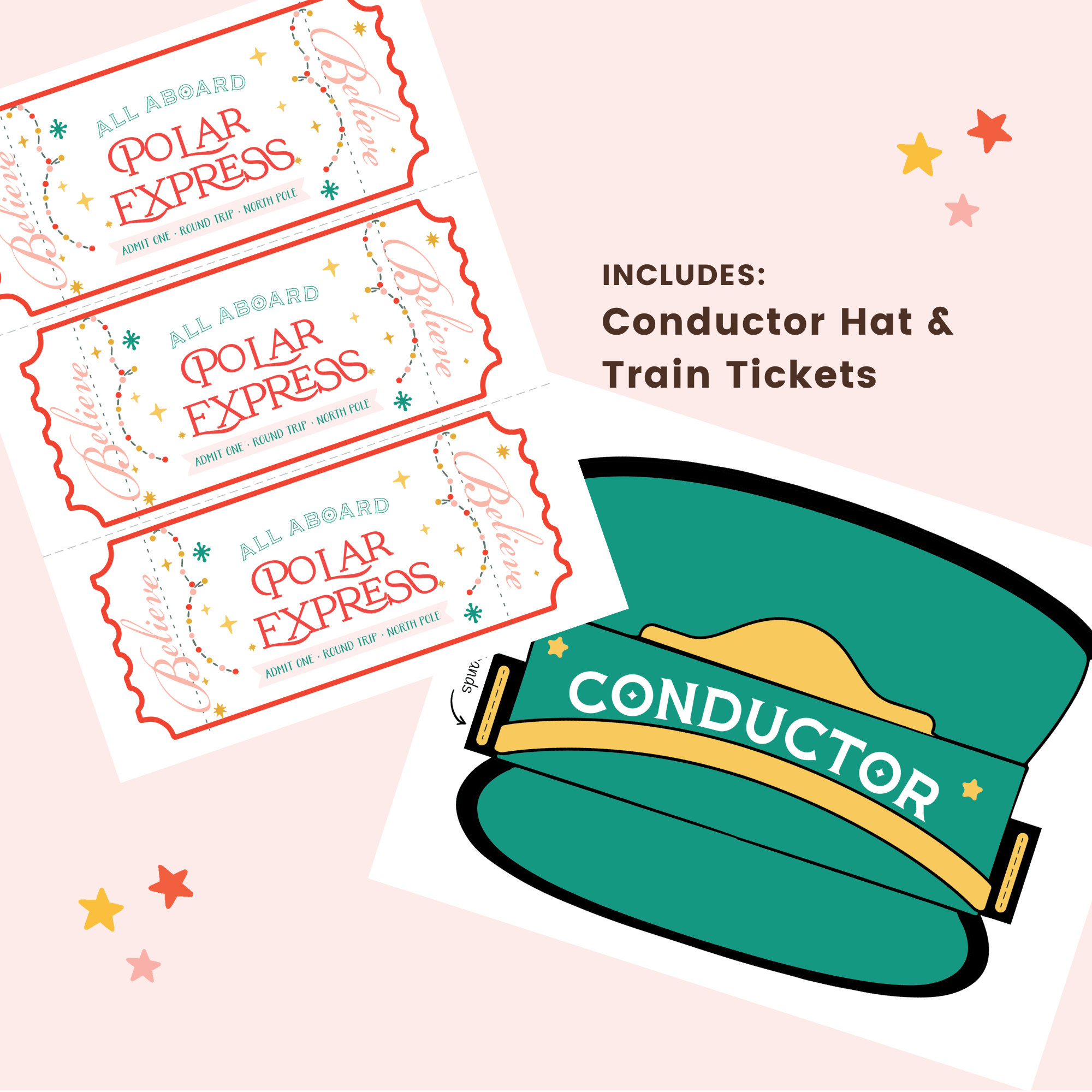 Polar Express Party Pack - Happy Day Printables