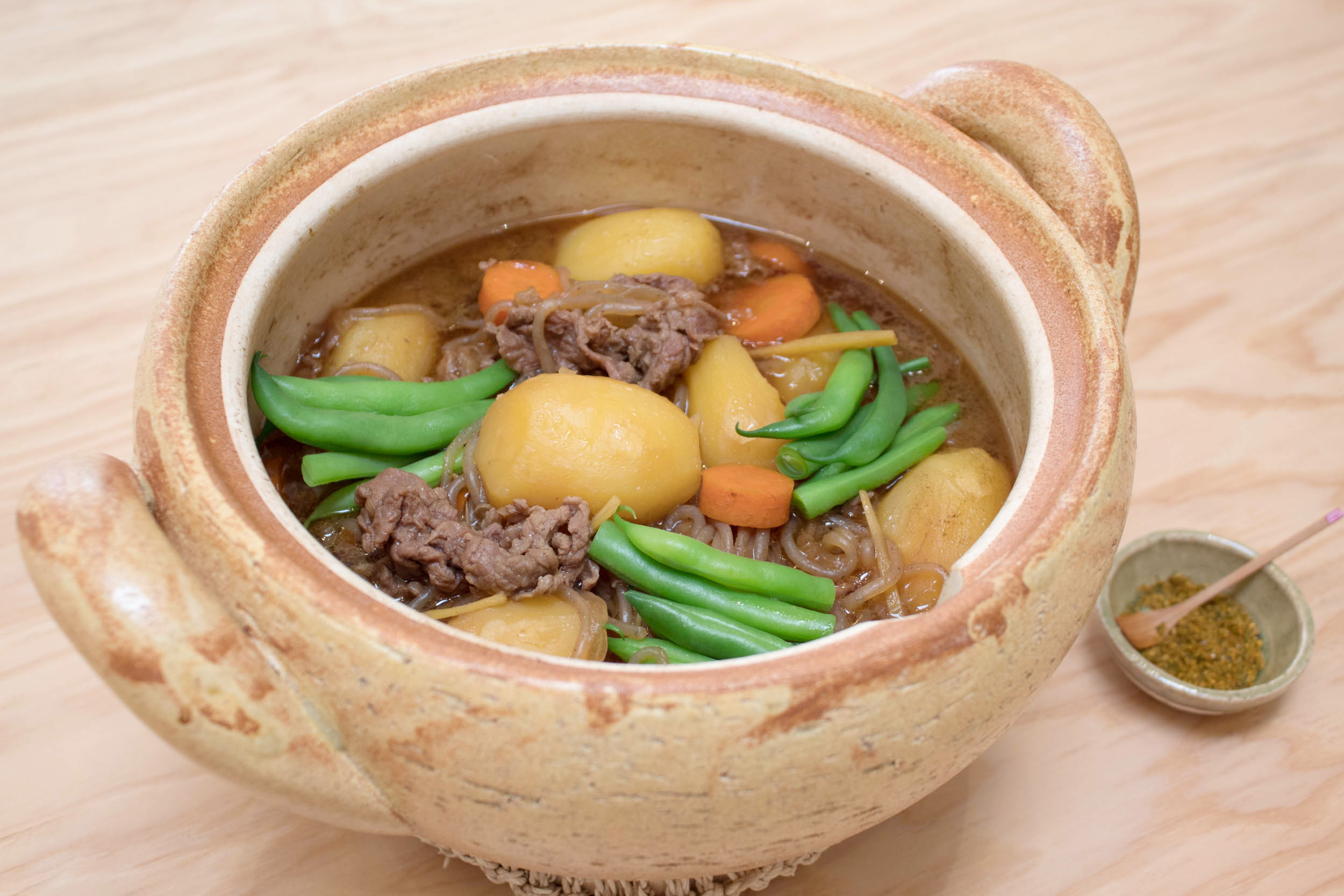 Japanese Beef & Potato Stew Happy Donabe Life