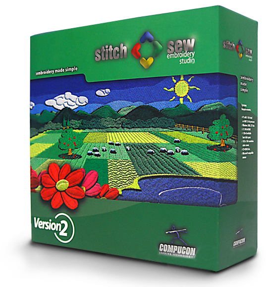 Stitch & Sew 2 Happy Multineedle Embroidery Machines