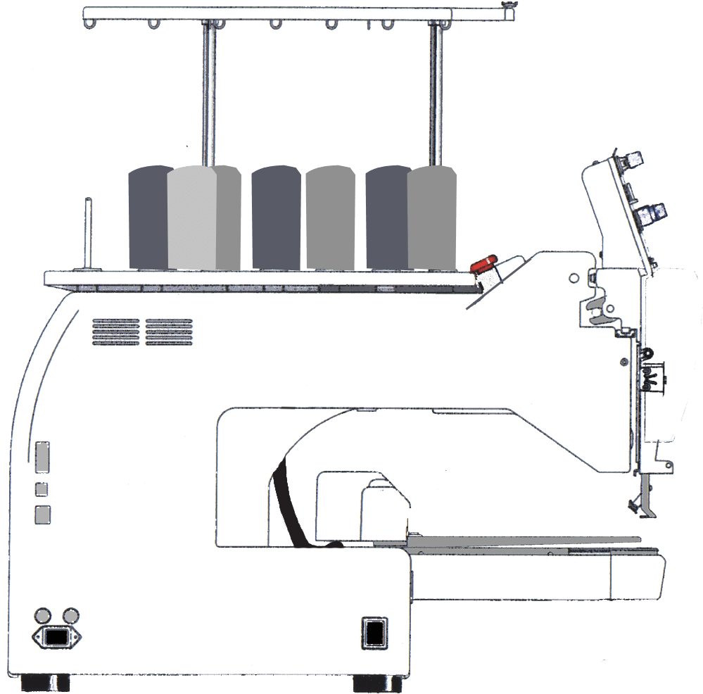 Journey 1Head Embroidery Machine Happy Multineedle Embroidery Machines