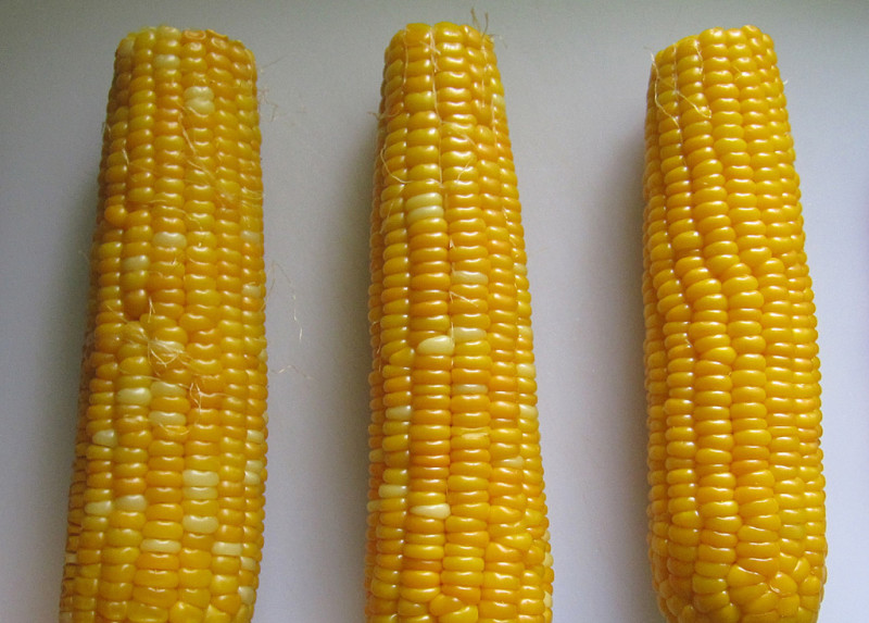 If you're prepping a lot of corn.. Cooking hacks