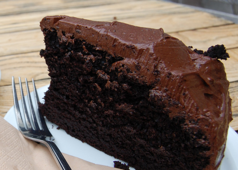 Moist chocolatebeet cake recipe 359 calories Happy Forks