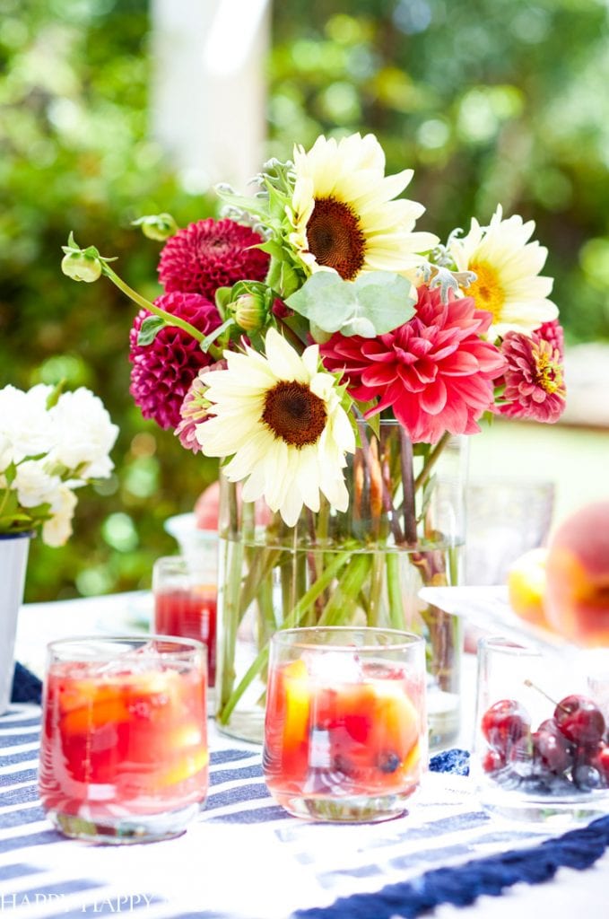 Outdoor Table Decorations for Summer Happy Happy Nester