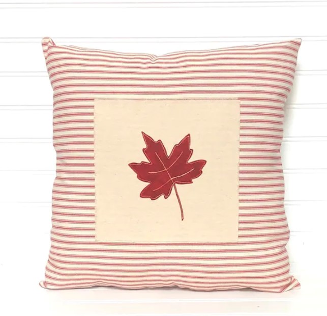 Fall Leaf Pillow Happy Happy Nester